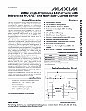 DataSheet MAX16832A pdf